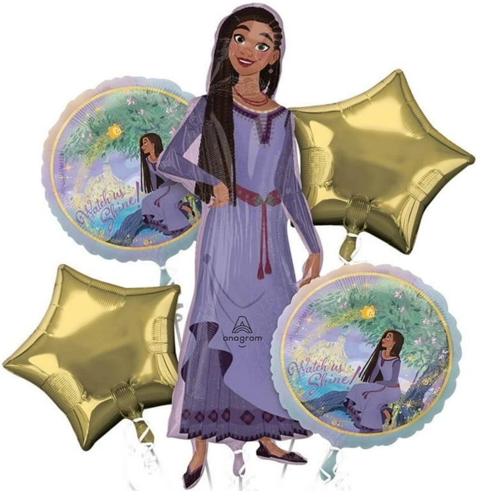 Wish 5pc Balloon Bouquet